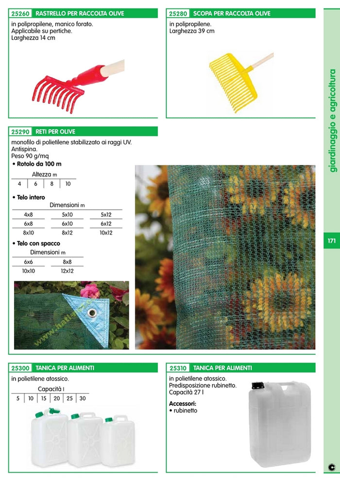 tanica per alimenti mod.pesante lt.10 cod:ferx.8799