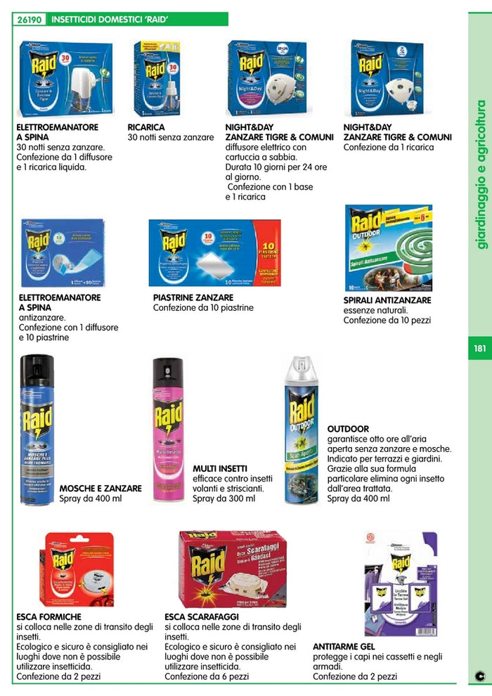 raid mosche e zanzare spray ml.400 cod:ferx.93159