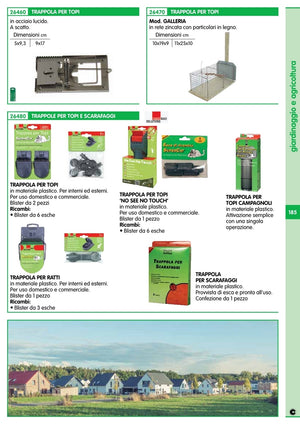 trappola x topi cam/arvicole "super cat" cod:ferx.43831