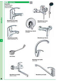 serie euro gruppo vasca monocomando (13321) cod:ferx.8177