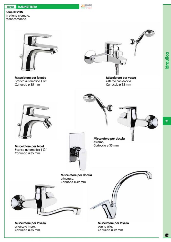 fiore kevon miscelatore bidet sc.1 1/4 cod:ferx.8357