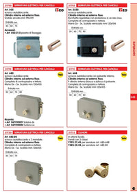 yale art. 688 elettroserratura cancello 70 destra cod:ferx.3960
