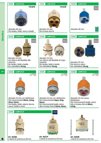 cartuccia per euro/luna/nova/clas./modus bassa cod:ferx.8662