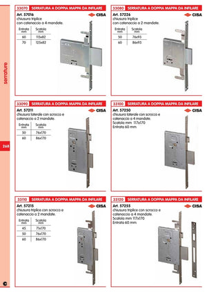 1coppia cisa art. 06290.10 boccole x57-016.226.318.336 cod:ferx.26218