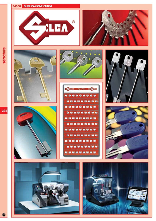 chiavi silca art. cn gr.19 cod:ferx.25363