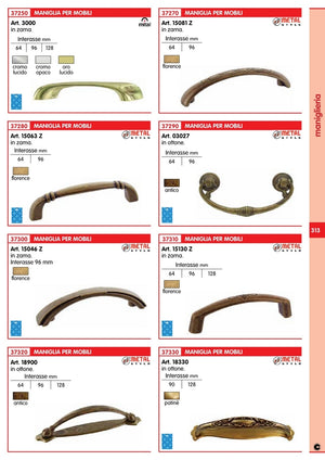 bl maniglie art.mg23494 mis.128/b cromo opaco (pz.2) cod:ferx.82153