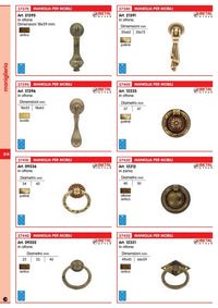 1blister blister maniglie anticata 21396.50 ottone lucido(pz.2) cod:ferx.60226