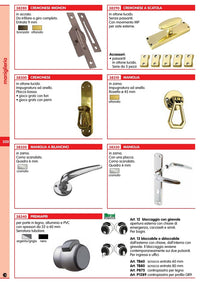 serie 5 passanti per cremonesi ottone lucido cod:ferx.19836