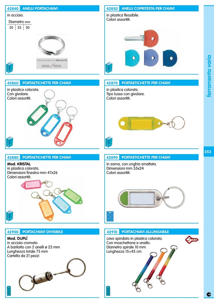 sc portaetichette plastica con givorale (pz.10) cod:ferx.76812