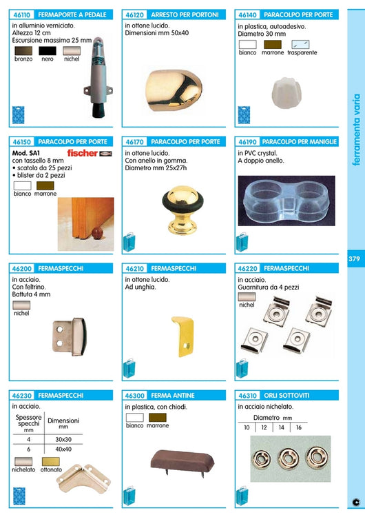 paracolpo doppio anello per maniglie cod:ferx.49031