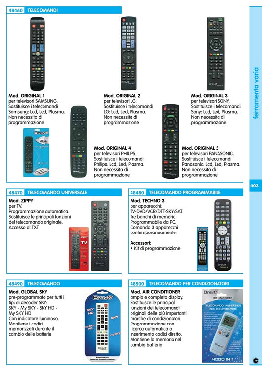 telecomando tv bravo original3 sony cod:ferx.92502