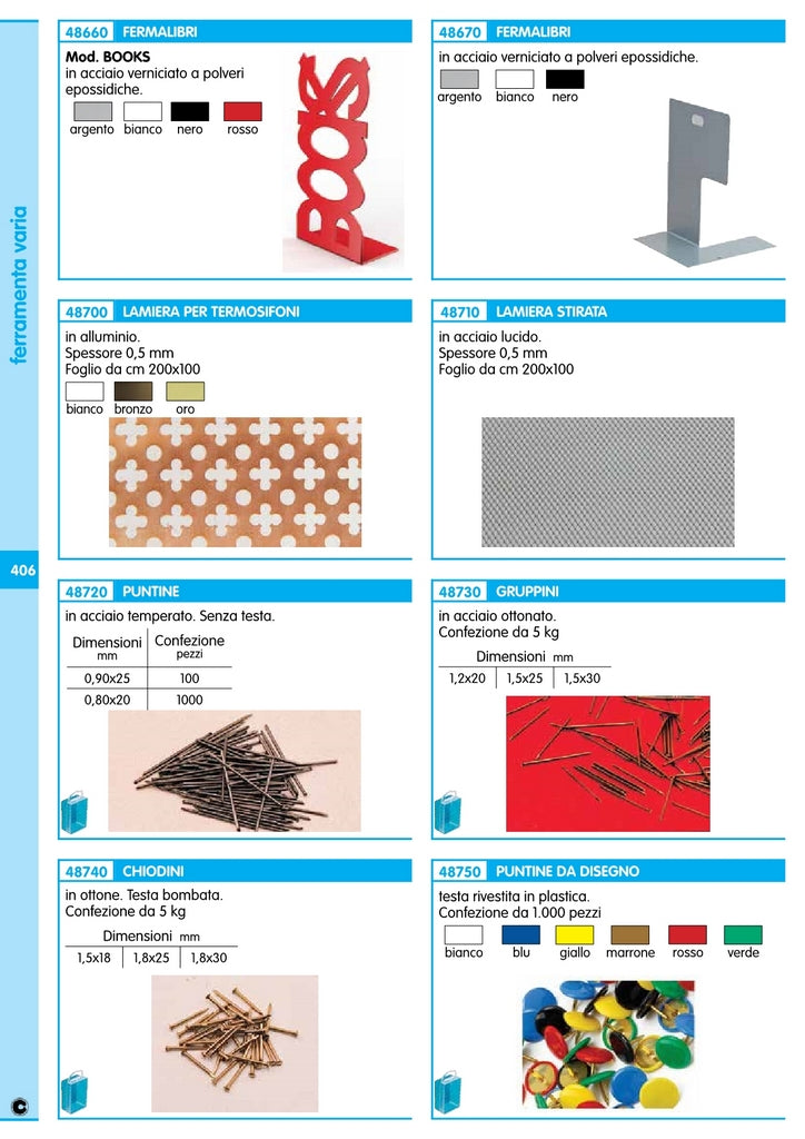 sc puntine da disegno col. verde (pz.80) cod:ferx.71165