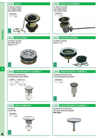 tappo piletta a saltarello standard 1 1/4 cod:ferx.42657