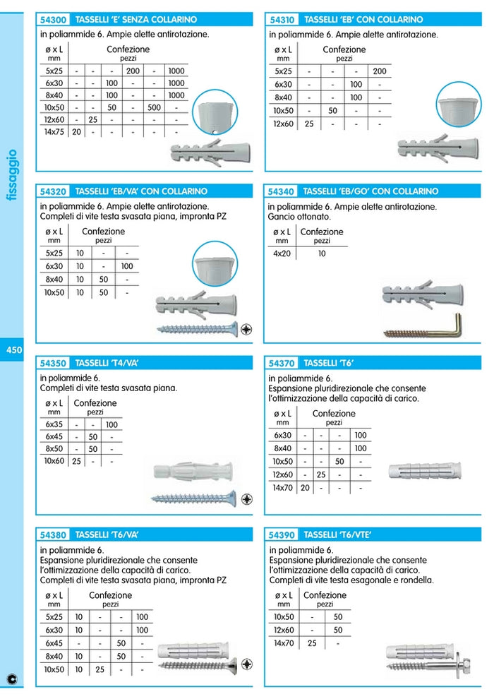 elematic tassello t6/ 8  100 pz cod:ferx.6321