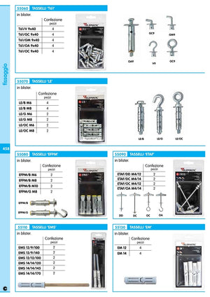 elematic blister reggimensola ems 14x14x170 2 pz cod:ferx.14391