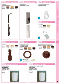 sc gancio per bastone tenda in plastica trasparente  20 pz cod:ferx.90876