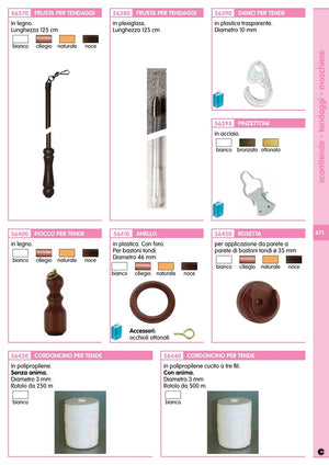 pinza per tende con arco bronzato cod:ferx.2959