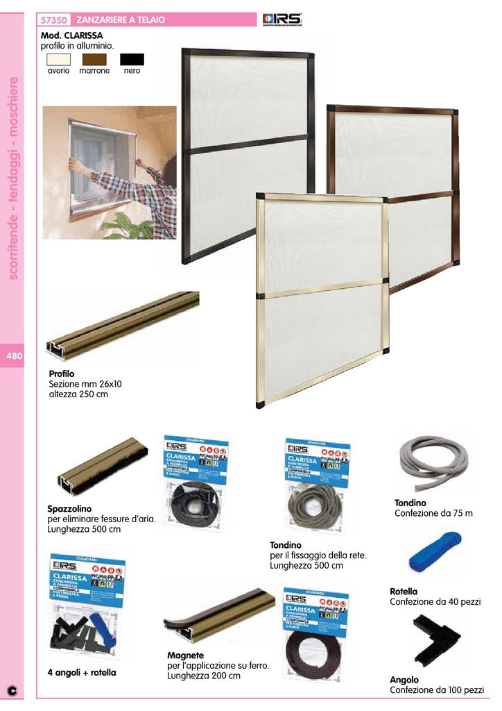 zanzariera irs clarissa rotella cod:ferx.10093