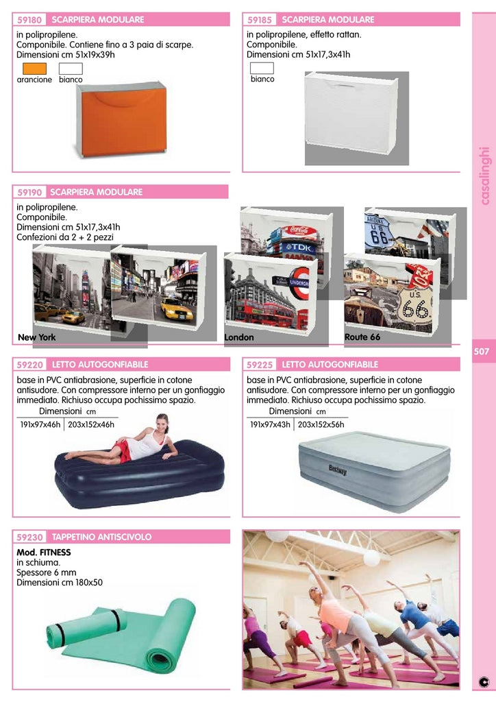 letto autogonfiabile cm 191x97x46h (67401n) cod:ferx.57145