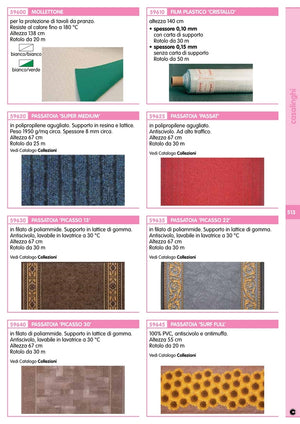 passatoia picasso 22 romantic h 67 cm marrone cod:ferx.14120