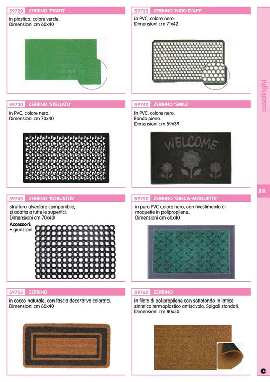 zerbino greca moquette lux 40x60 cm cod:ferx.480