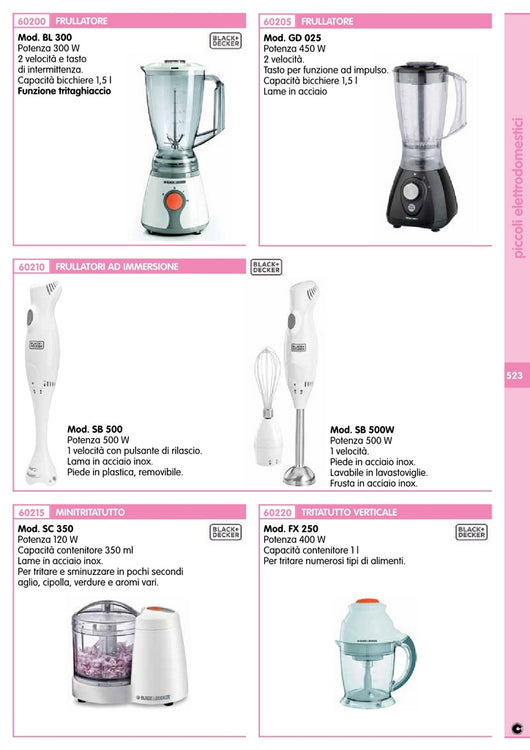 frullatore con caraffa 1,5 l 350w um1370 cod:ferx.92256