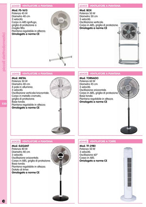 ventilatore a piantana 40 cm (16) fs-1613 cod:ferx.22701
