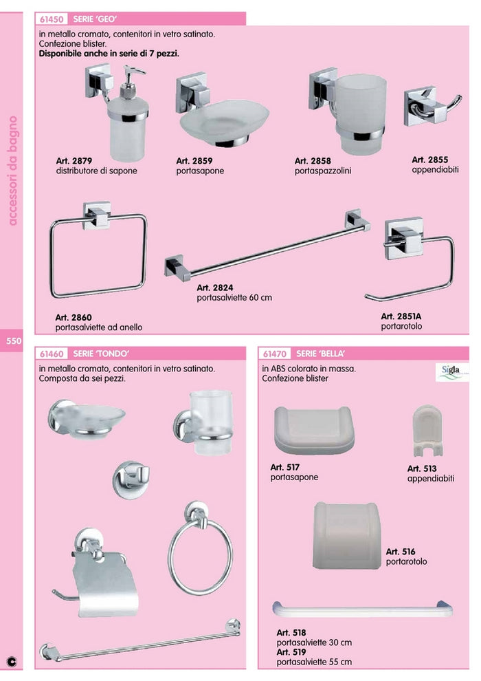 geo 2860 portasciugamani ad anello cod:ferx.59736