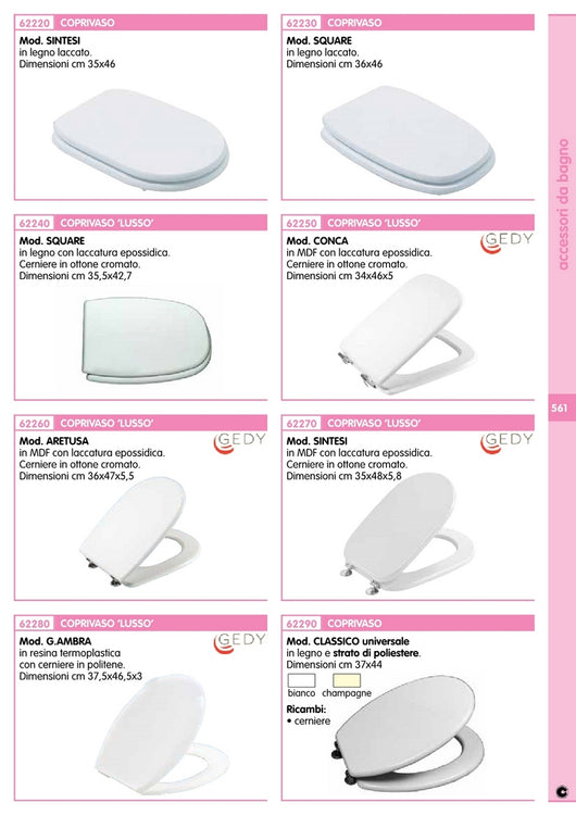 1coppia cerniere x coprivasi universali legno-pol. cod:ferx.594