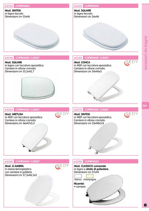 coprivaso cm 37x44 in legno-poliestere universale bianco cod:ferx.9735