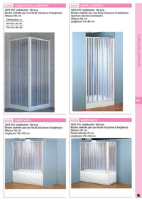 box vasca a soffietto 1 lato 170-140xh150 cm cod:ferx.92584