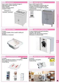 lavatoio antonella 60x50 cm con sifone bianco portuna cod:ferx.85747