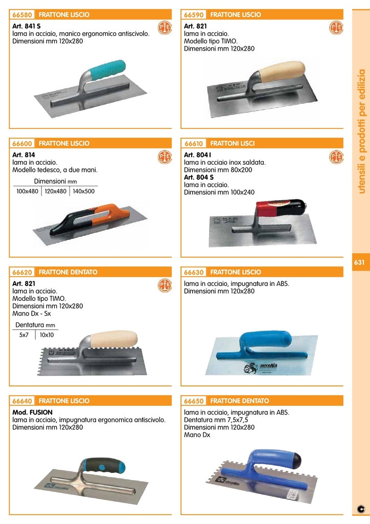 frattone pavan acciaio art.841-s m/co gomma cod:ferx.37174