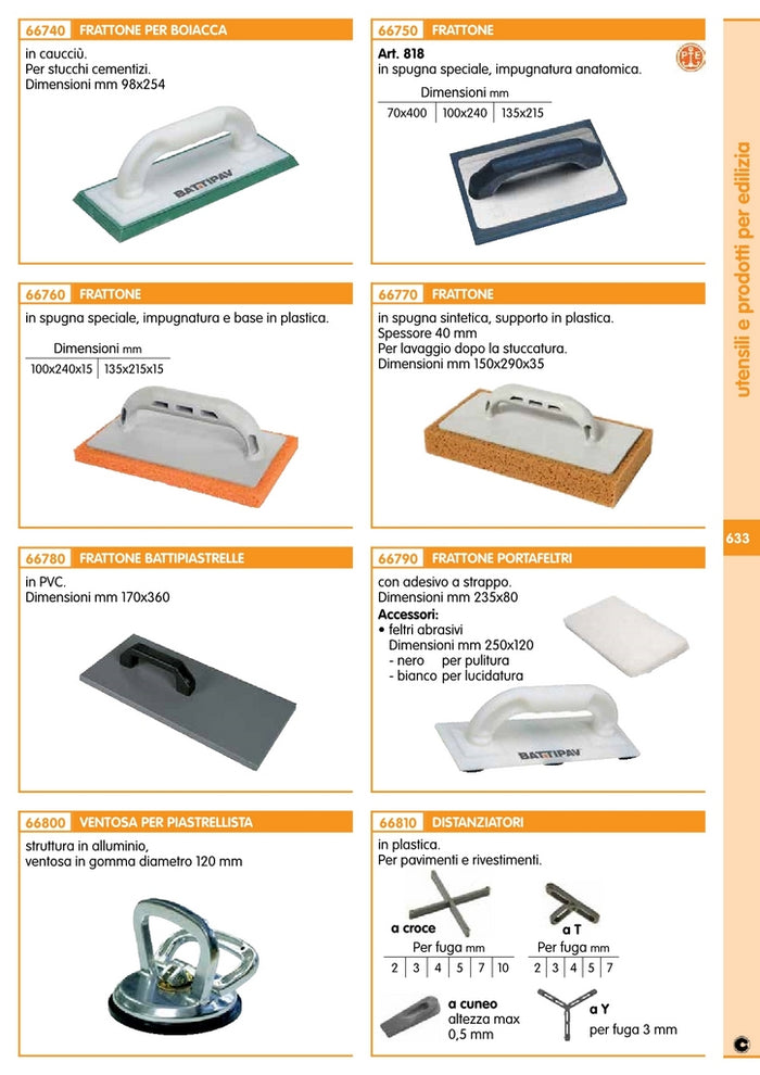 confezione 500 distanziatori mm.0,5 a cuneo in plastica cod:ferx.7231