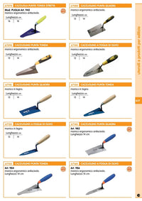 ausonia cazzuolino punta quadra cm.12 cod:ferx.50341