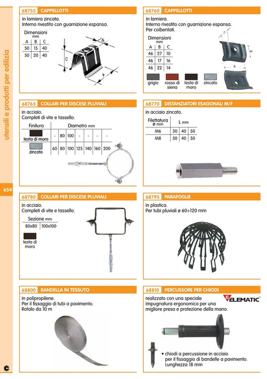 elematic bandella in tessuto rotolo 10 ml cod:ferx.92347
