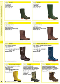 stivali nitrile giallo antinfortunistica n.42 cod:ferx.4630