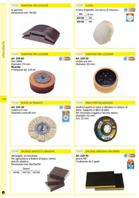 poggi art. 339.60 tampone per lucido diametro 175mm foro m14 cod:ferx.12152