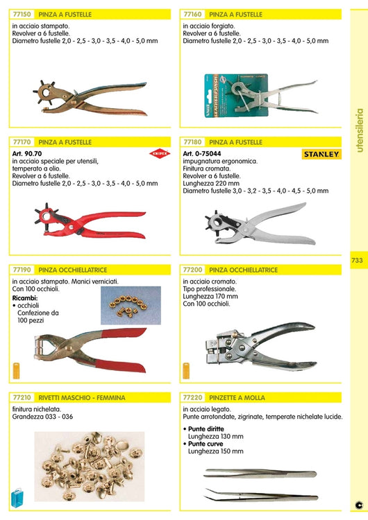 rivetti maschio-femmina nichelati 036 cod:ferx.36147