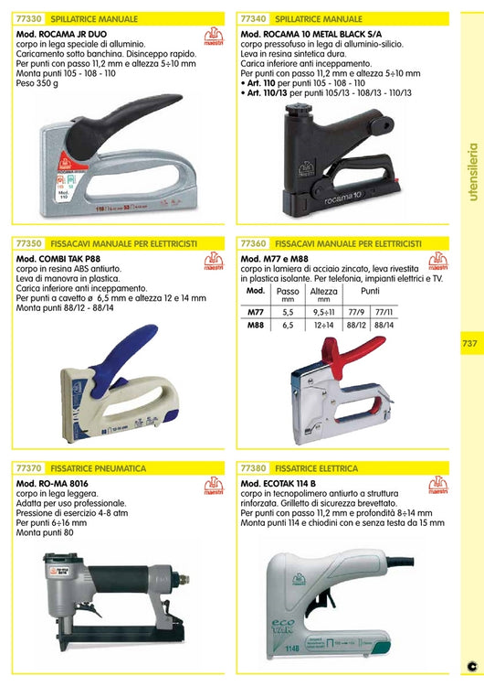 maestri spingipunti per m77 cod:ferx.9857