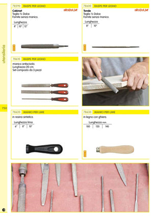 pl raspa tonda taglio 1-2 d.10 con manico cod:ferx.40060