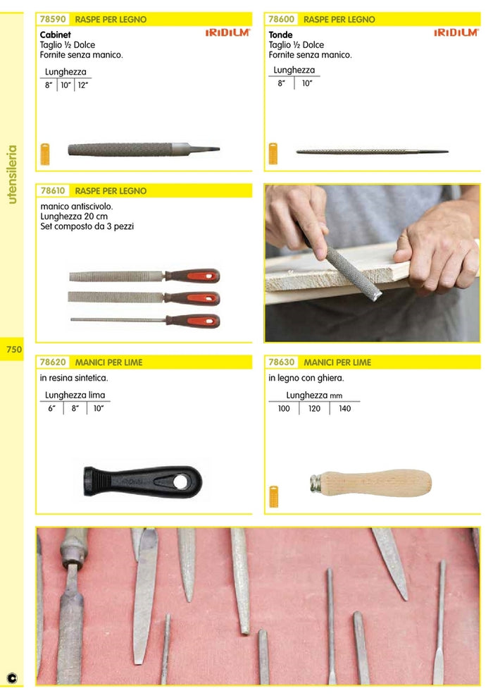 manico legno per lima 100 mm  cod:ferx.1519.s