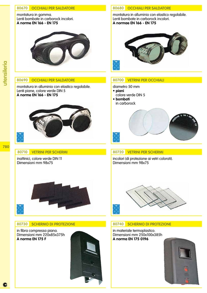 5blister blister vetrini verdi x schermi mm.75x98 (pz.2) cod:ferx.67298