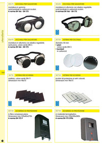 maschera per saldare plastica 501 senza vetrino cod:ferx.1358