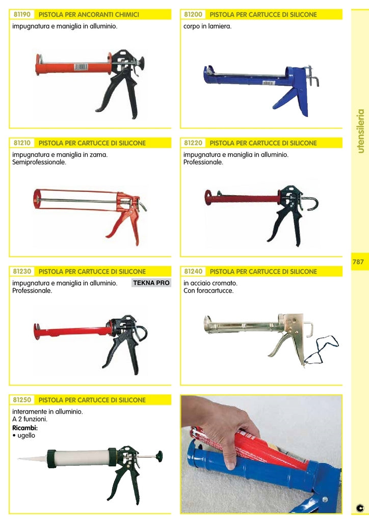 ugello ricambio per pistola silicone alluminio cod:ferx.49149