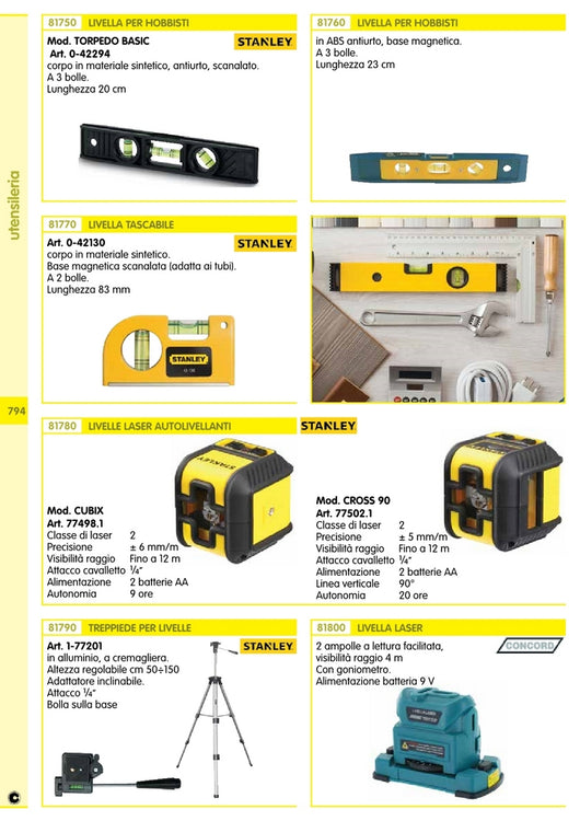 st livella torpedo 20 cm art. 0.42.294 cod:ferx.92495