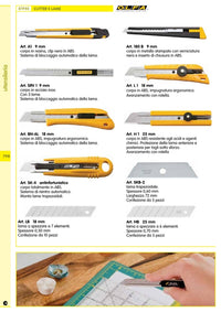 olfa cutter 25 mm con rotella art. h-1 cod:ferx.63999