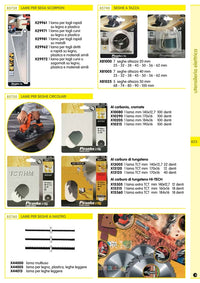 piranha/stanley x10290 lama circolare cromata mm.170 cod:ferx.6264