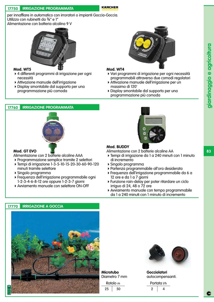 gocciolatore autocompensante lt.4/h cod:ferx.50532