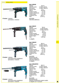 makita tassellatore mod.hr2470 rotostop cod:ferx.39602
